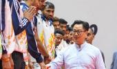 Can't risk health for sport: Sports Minister Rijiju