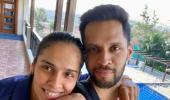 PIX: How Saina celebrated her birthday in 'isolation'