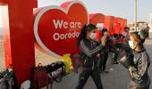 PIX: Gaza's boxers train on the beach amid coronavirus