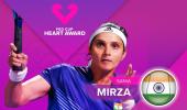 Sania Mirza nominated for Fed Cup Heart award