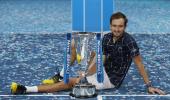 Medvedev rallies to claim ATP Finals title