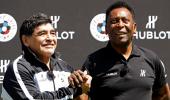 Pele mourns passing of Argentine great Maradona