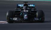 Hamilton on course to break Schumi's record after pole