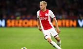 Manchester United sign Dutch midfielder Van de Beek