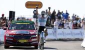 Kazakh Lutsenko wins Tour de France stage six