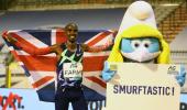 Farah returns in style by breaking world record