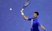 US Open PIX: Djokovic cruises; Osaka survives scare