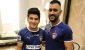 SEE: How Dhoni inspires young footballer