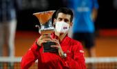 Djokovic wins 5th Italian Open, makes Masters history