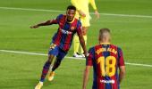 Fati shines as no more 'Messidependencia' at Barca