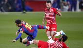 Barcelona stunned by Granada; blow chance to go top