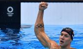 PIX: McKeon's record 7th medal; Dressel sprint double