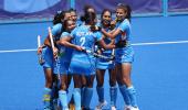 Hockey PIX: India women shock Australia to make semis