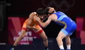 PIX: Silver for Dahiya; heartbreak for Punia, Phogat