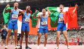 PICS: Relay golds cap amazing week for Italy, Jamaica