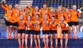 Netherlands trounce Argentina for women's hockey gold