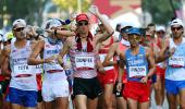 Olympics: Race walkers battle 'brutal' heat in Sapporo