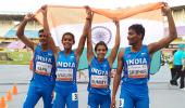 India mixed relay team win bronze at U-20 Worlds