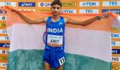 U-20 Worlds: Amit wins silver in 10km race walk