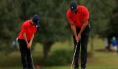 Tiger Woods to compete with son Charlie next week