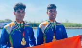 Arjun Lal-Ravi win gold at Asian Rowing C'ships