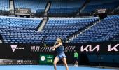 Crowd buzz missing as players grind it out at Aus Open