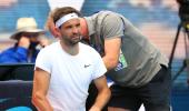 What led to Dimitrov's exit from Australian Open