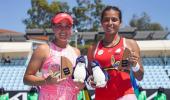 Ankita wins doubles event for maiden WTA title