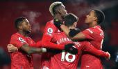 EPL: Man United close in on Liverpool with Villa win