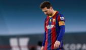 Messi given two-game ban for Super Cup red card