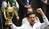 Djokovic equals Federer, Nadal with 20th Slam title