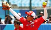 Japan win softball opener as Games 'of hope' begin