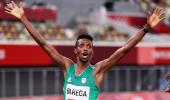 Olympics PIX: Ethiopian Barega wins 10,000m gold