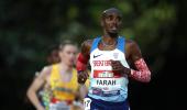 Farah misses Olympic 10,000m qualification time