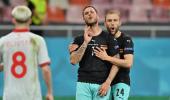 North Macedonia ask to probe Arnautovic's celebration