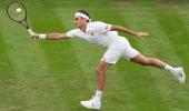 Wimbledon PIX: Serena retires; Federer survives