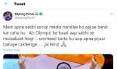 Wrestler Bajrang to take break from social media