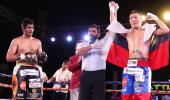 Russia's Lopsan ends Vijender's unbeaten run