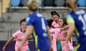 Barca thrash Chelsea to win Women's Champions League