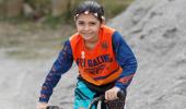 8-year-old BMX cyclist dreams of Olympic Games