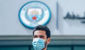 City's Gundogan picks up minor knock while training