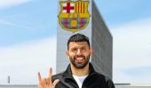 Barcelona sign Sergio Aguero from Man City