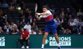 Djokovic made to work for win in Paris Masters