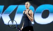 WTA Finals PIX: Pliskova, Kontaveit open with wins