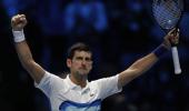 Djokovic clinches last-four spot at ATP Finals