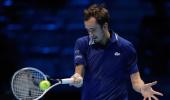 Medvedev serves up Ruud awakening to reach Turin final