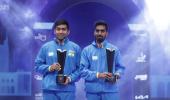 Sathiyan, Harmeet win men's double title