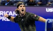 US Open PIX: Tsitsipas, Medvedev, Sabalenka advance