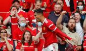 EPL PIX: Ronaldo nets twice on second United debut