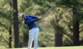 Steady Scheffler takes lead into Masters final round